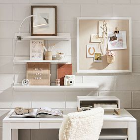 No Nails Framed Pinboard (19")