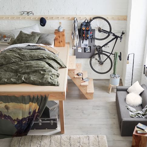 Distressed Camo Room