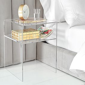 Acrylic Nightstand (15")