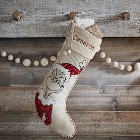 Dr. Seuss's The Grinch<sup>&trade;</sup> Sequin Stocking