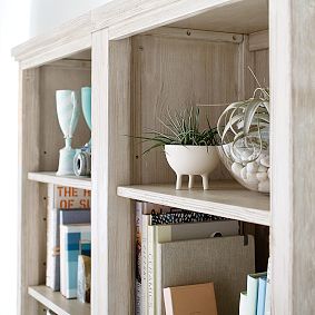 Beadboard Tall Bookcase (24")