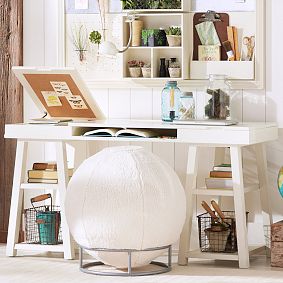 Customize-It Project Trestle Desk (58"w x 23.5"d)