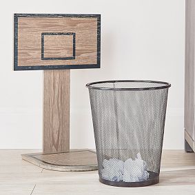 Basketball Hoop Trash Can