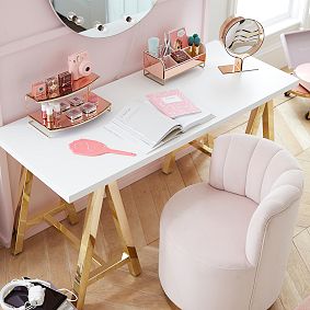 Customize-It Simple A-Frame Desk (58"w x 23.5"d)