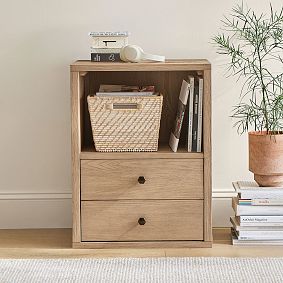 Keaton 2-Drawer Bookcase (22")