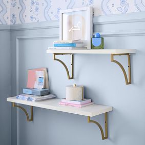 Scalloped Wall Shelves (24"-36")