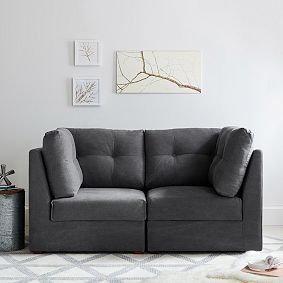 Burnett Loveseat Set with Storage (64")
