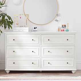 Chelsea 6-Drawer Wide Dresser (58.5w x 19d")