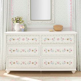 Hill House Home Chelsea 6-Drawer Wide Dresser (58.5w x 19d")