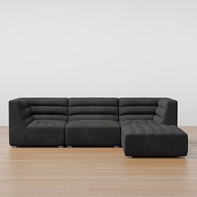Hudson Sofa and Ottoman Set (96")