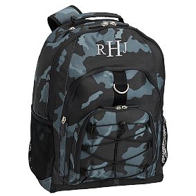 Gear-Up Black Camo Backpack