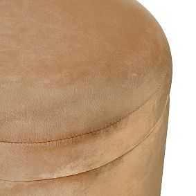 Upholstered Storage Ottoman