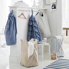 Ruffle Laundry Bag