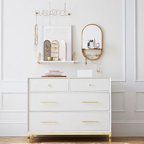 Gold Arched Earring Holder