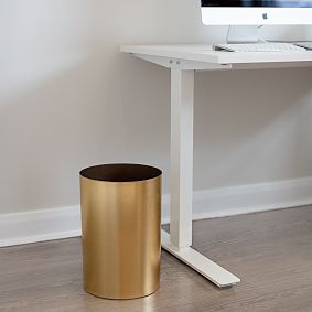 Metalla Trash Can