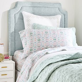 Kendra Scott Gem Mosaic Sateen Organic Sheet Set