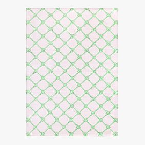 Lilly Pulitzer Bamboo Butterfly Washable Rug