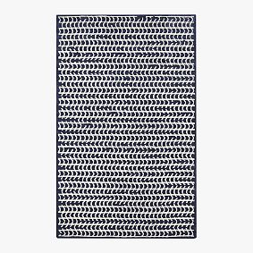 Geo Tred Wool Rug