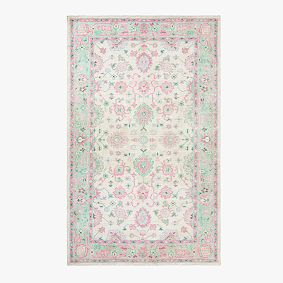 Roller Rabbit Rosebud Medallion Rug
