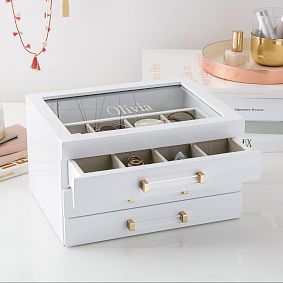 Elle Lacquer Jewelry Display Box