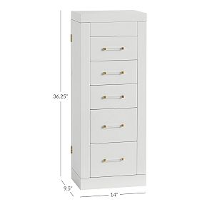 Elle Lacquer Jewelry Floor Tower