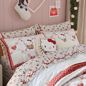 Hello Kitty<sup>&reg;</sup> Gingerbread Shaped Pillow