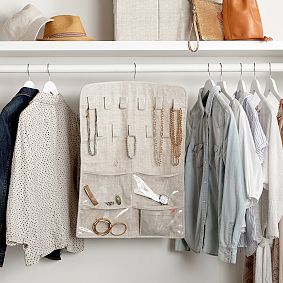 Ultimate Hanging Jewelry Organizer