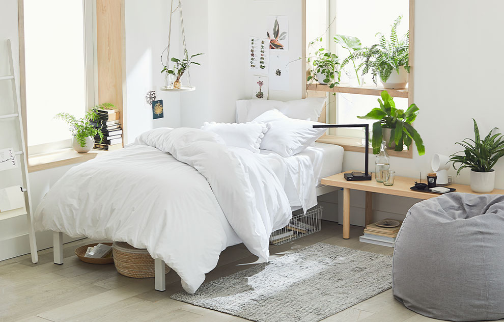 The EcoFriendly Dorm Room Pottery Barn Teen