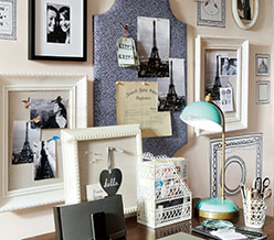 How to Style Your Dorm Walls<br />No Nails Needed