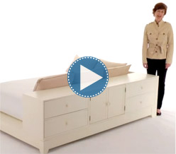 Ultimate Dresser Storage Bed Set