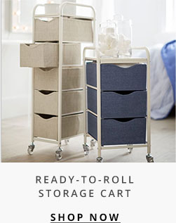 Ready-To-Roll Storage Cart