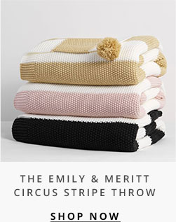 Emily & Meritt Circus Stripe Throw