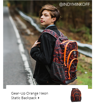 Gear-Up Neon Orange Static Backpack
