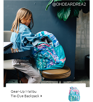 Gear Up Malibu Tie-Dye Backpack