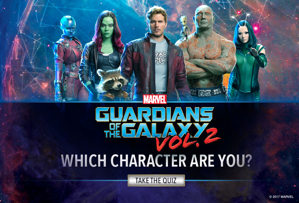 Which Character Are You? Take The Quiz