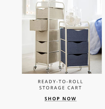 Ready-To-Roll Storage Cart