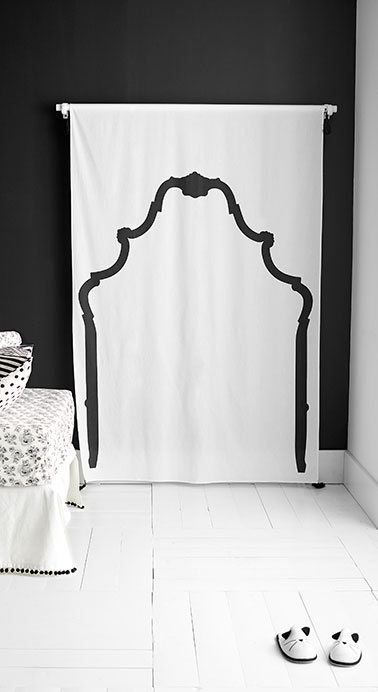 Emily & Meritt Faux Headboard