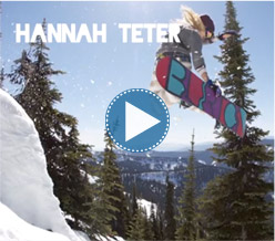 Burton Team Rider Hannah Teter