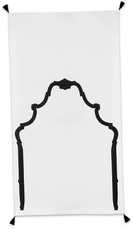 The Emily & Meritt Faux Headboard Tapestry