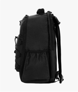 Side-facing image of Gear-Up Adaptive Backpack in Solid Black print.