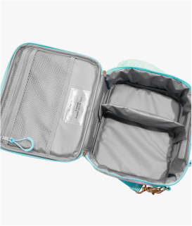 Image of Gear-Up Adaptive Lunch in Artsy print, showing interior compartments.