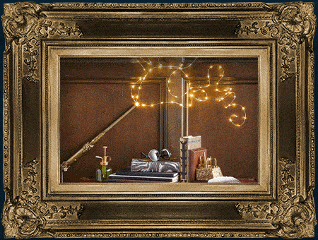 Harry Potter&trade; Enchanted Lit Wand Decor