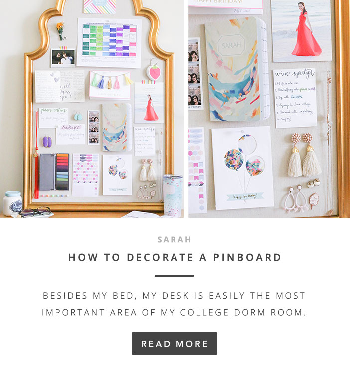 How To Decorate A Pinboard