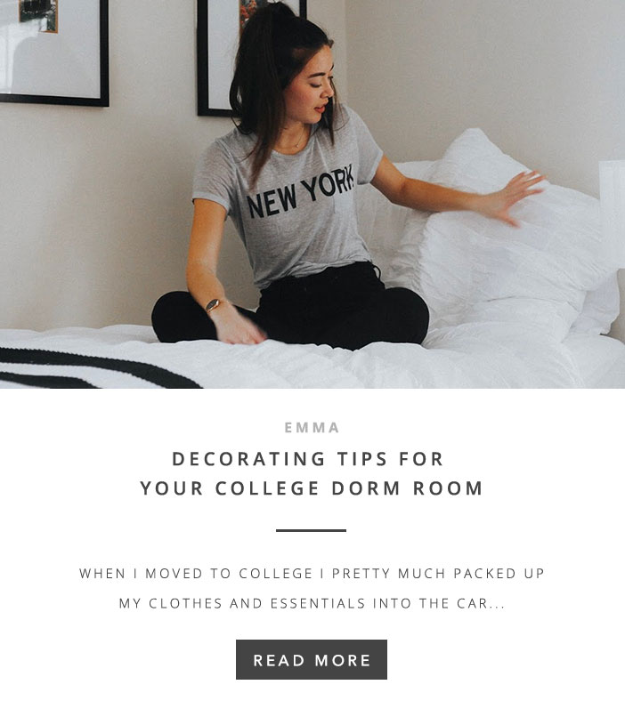 Decorating Tips For Your College Dorm Room