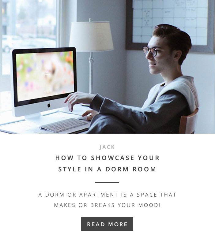 How To Showcase Your Style In A Dorm Room