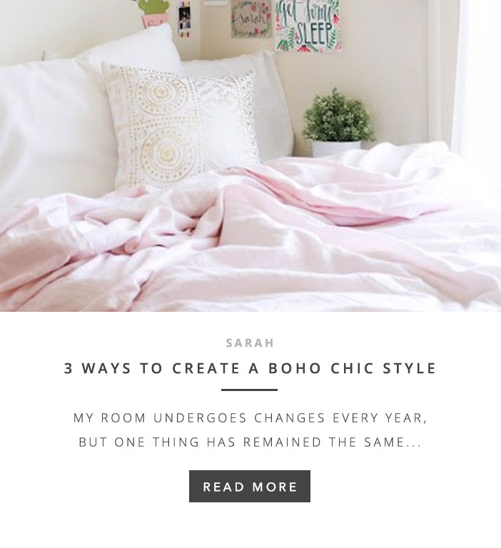 3 Ways to Create a Boho Chic Style