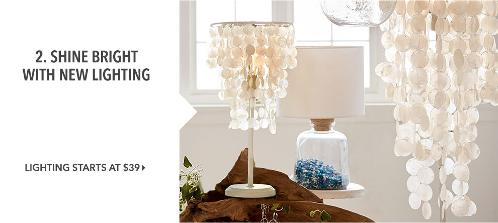 2. Shine Bright With New Lighting