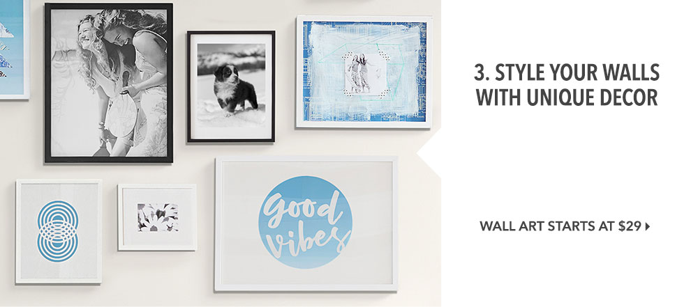 3. Style Your Walls With Unique Decor