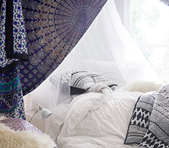 Privacy Please: How to Create a Room Divider in Your Dorm