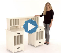 Chatham Large Desktop + Hutch